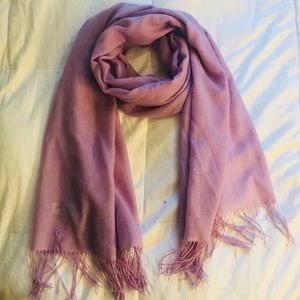 Light Purple Pashmina Scarf